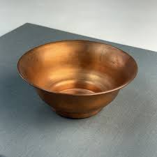 Hand Spun Copper Bowl by Renowned American Folk Artist Jack Davis 2002 Tacoma WA | eBay