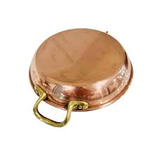 1950s Copper Egg Pan & Gratin Pan - Set of 2 | Chairish