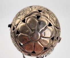 RARE Potpourri Vintage Brass Christmas Ornament Tree Decor | eBay