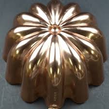 Set of 2 Vintage French Copper Cake Molds - Etsy