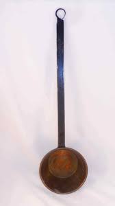 Vintage Large Ladle Brass Cup with Flat Painted Handle Southeastern Pe – Giamer Antiques and Collectibles