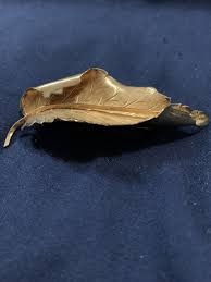 Vintage WELLS 14K GF (Gold Filled) Leaf Brooch/Pin | eBay