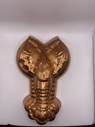 Vintage Revere Ware Lobster Copper Tin Mold 10" Kitchen Hanging Decor | eBay