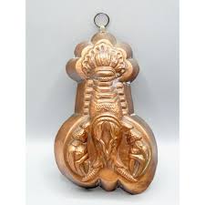 Mid Century French Lobster Copper Mold | Chairish