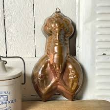 Copper Lobster Mold (10.5 Inches Long) | Vintage Copper Lobster Mold | Copper Lobster Jello Mold With Brass Hanger at Kate's Vintage Market - Etsy Australia