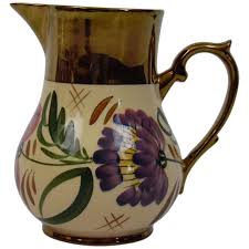 Wade England Pottery Harvest Ware Pitcher Copper Luster. For ...