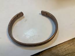 Vintage Solid Copper Cuff Bracelet With Magnets Southwestern design | eBay