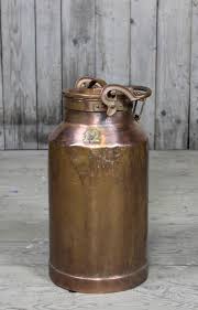 Sold at Auction: VINTAGE CONTINENTAL COPPER MILK CAN