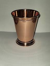 Copper Mint Julep Cup Smooth Plate | eBay