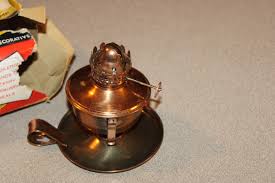 Vintage CICO Model No. 103 Copper Kerosene Lamp NO GLOBE | eBay