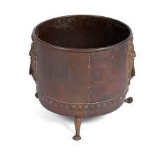 Lot - LATE GEORGIAN COPPER FIRE BUCKET
