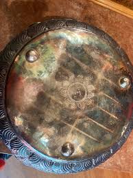 19th Century Antique Burmese Solid Silver Silver Hand Crafted Thabeik Bowl For Sale at 1stDibs | solid silver bowl