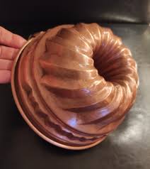 Vintage Copper Bakeware or Pudding Mold - Vintage Bakeware - West Germany, 60s - Etsy India