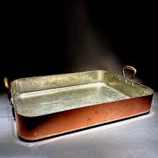 MASSIVE Vintage MADE in FRANCE Roasting Pan Hand ...