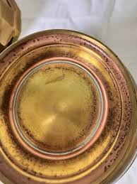 Pair VTG Solid Brass 8” Bowls Footed Ringed Base Great Patina One Paneled | eBay