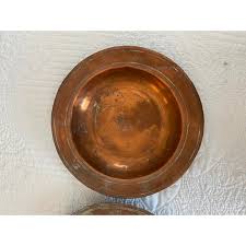 Rustic Copper Serving Bowls, Set/3, Deane Taylor Import, 1960s | Chairish