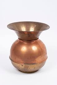 Lot - COPPER HAVANA CIGAR SPITTOON