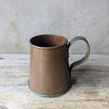 Heavy Old Thick Copper Tankard! Antique English Handmade Copper Cup! Thick and Heavy - Etsy
