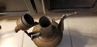 Vintage Tall Copper Ornate Watcher Pitcher (Lot 102) | eBay