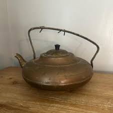 Handmade Copper Tea Pot: Mughlai Kettle, Vintage Home Decor (650ml) - Etsy