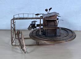 COPPER “I'VE BEEN WORKING ON THE RAILROAD” MUSIC BOX | eBay