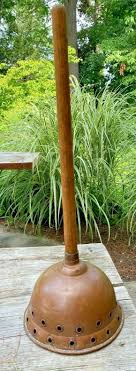 Antique Washing Posser Simplex No. 4 Laundry Dolly Copper 22.75" | #3257974352