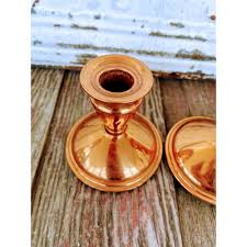 Vintage Coppercraft Guild Copper Candle Holders - Etsy Canada