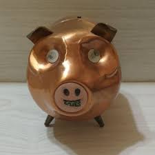Vintage Coppercraft Guild Copper Piggy Bank | Mercari