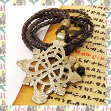 Ethiopian Brass Cross Wax-cord Braided Necklace / Reggae Rasatafari Lion of Judah Ethiopia Roots Dub King Jah - Etsy Canada