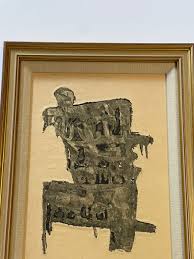 Vintage Etching Abstract Expressionism Modernism Signed ...