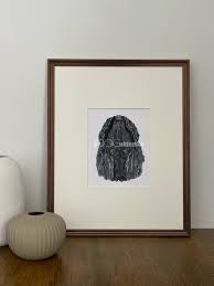 Custom Dog Portrait: Unique Acrylic Painting, Nose up Art - Etsy