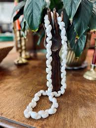 Vintage Long Shell Necklace