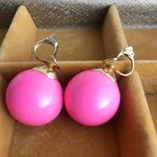 Vintage Retro 1950's Dangling Ball Clip on Earrings - Etsy India