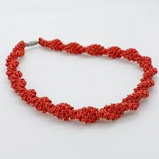 1940's Make Do & Mend Wire Necklace - Glitzy Vintage Jewellery