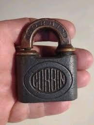 Vintage Corbin Padlock With No Key New Britain, Connecticut USA Collectible Used | eBay