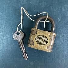 Antique Corbin Lock With Key - RFD Working Lock - Vintage Decor - Collectible Lock - Etsy