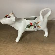 French Vintage Cordon Bleu Made In France Cow creamer | eBay