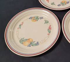 Corelle Abundance 8 1/2" Lunch Salad Luncheon Plate Beige w ...