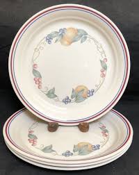 Corelle ABUNDANCE Corning 8 1/2" Luncheon Plates Set of 4 ...