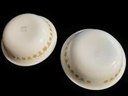 Vintage Corelle Butterfly Gold Bowls - Set of 2 Soup/cereal ...