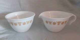 Vintage Corelle Corningware Butterfly Gold Cream and Sugar ...