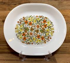 CORNING CORELLE - INDIAN SUMMER - 12" X 10" OVAL SERVING ...