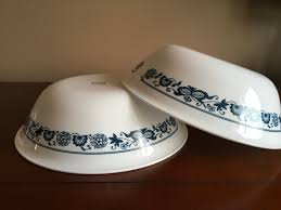 ONE Medium Vintage Corelle Old Town Blue Bowl Salad or Pasta ...