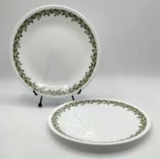 Vintage Corelle Crazy Daisy Dinner Plates Spring Blossom Set ...