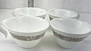 Vintage Corelle Woodland Cups Set of 4 | eBay