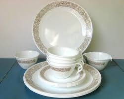 Vintage Corelle Woodland Brown Add-on/Replacement Dinnerware ...
