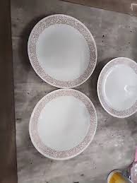 Set of 3 Vintage Corelle Corning Woodland Brown Dinner ...