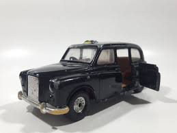 Vintage Corgi Austin London Taxi Cab Black 1/38 Scale Die ...