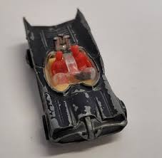 Vintage PLAYART Batman Batmobile Hong Kong 1980 Toy Red Figures 1/64 Scale | eBay