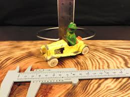 Vintage 1979 Kermit The Frog Yellow Car Corgi Die-Cast Muppet Show Great Britain | eBay